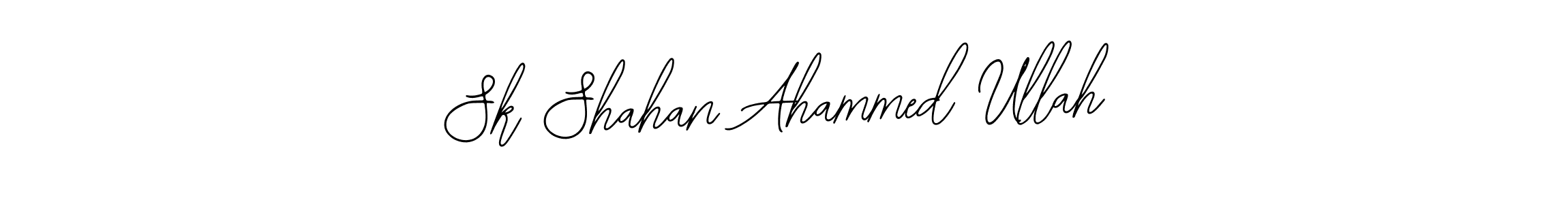 Also You can easily find your signature by using the search form. We will create Sk Shahan Ahammed Ullah name handwritten signature images for you free of cost using Bearetta-2O07w sign style. Sk Shahan Ahammed Ullah signature style 12 images and pictures png