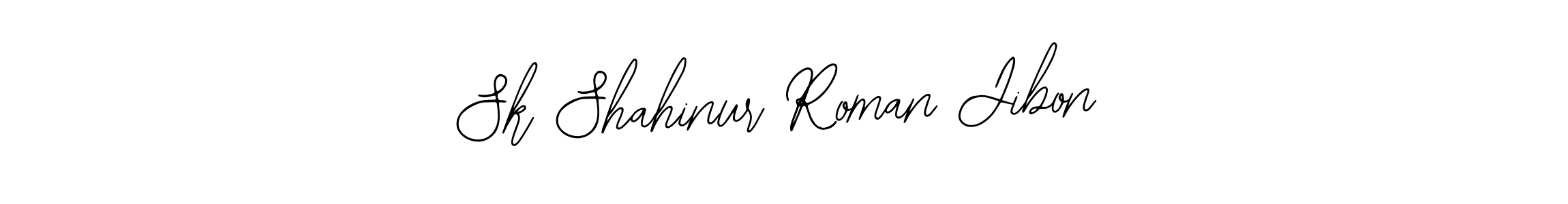 Use a signature maker to create a handwritten signature online. With this signature software, you can design (Bearetta-2O07w) your own signature for name Sk Shahinur Roman Jibon. Sk Shahinur Roman Jibon signature style 12 images and pictures png