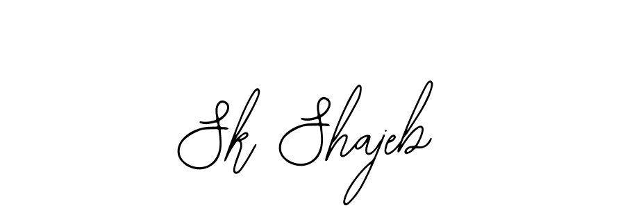 How to make Sk Shajeb signature? Bearetta-2O07w is a professional autograph style. Create handwritten signature for Sk Shajeb name. Sk Shajeb signature style 12 images and pictures png