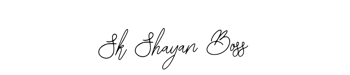 Create a beautiful signature design for name Sk Shayan Boss. With this signature (Bearetta-2O07w) fonts, you can make a handwritten signature for free. Sk Shayan Boss signature style 12 images and pictures png