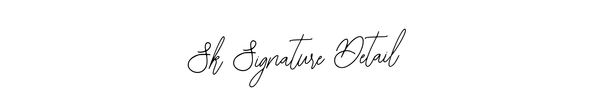 The best way (Bearetta-2O07w) to make a short signature is to pick only two or three words in your name. The name Sk Signature Detail include a total of six letters. For converting this name. Sk Signature Detail signature style 12 images and pictures png