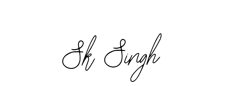 Make a beautiful signature design for name Sk Singh. With this signature (Bearetta-2O07w) style, you can create a handwritten signature for free. Sk Singh signature style 12 images and pictures png