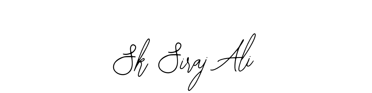Make a beautiful signature design for name Sk Siraj Ali. With this signature (Bearetta-2O07w) style, you can create a handwritten signature for free. Sk Siraj Ali signature style 12 images and pictures png