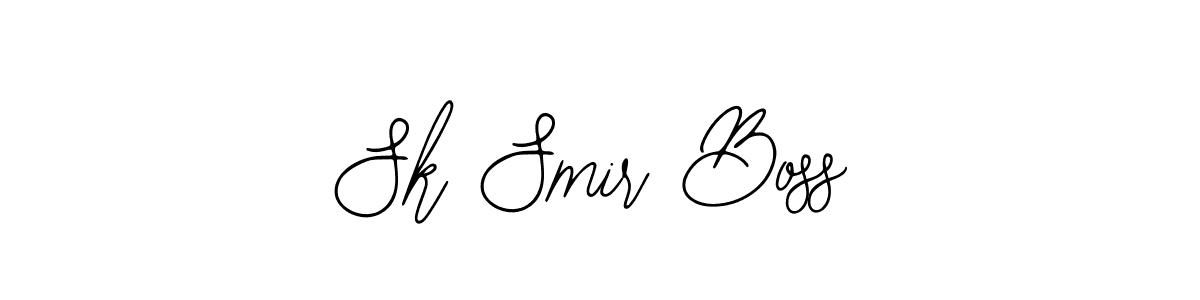 Create a beautiful signature design for name Sk Smir Boss. With this signature (Bearetta-2O07w) fonts, you can make a handwritten signature for free. Sk Smir Boss signature style 12 images and pictures png