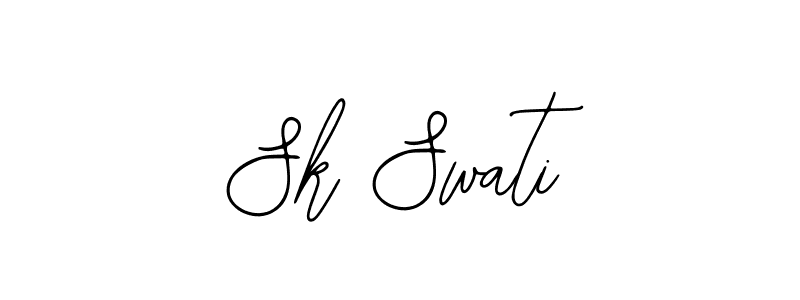 Also we have Sk Swati name is the best signature style. Create professional handwritten signature collection using Bearetta-2O07w autograph style. Sk Swati signature style 12 images and pictures png