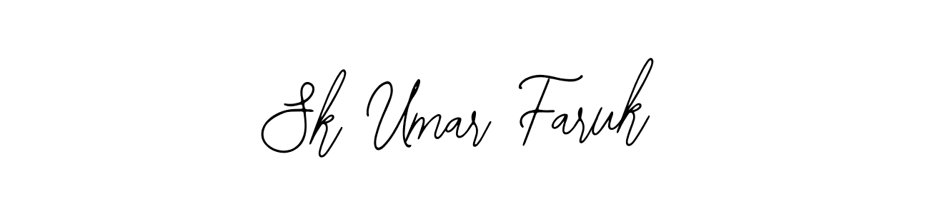 Use a signature maker to create a handwritten signature online. With this signature software, you can design (Bearetta-2O07w) your own signature for name Sk Umar Faruk. Sk Umar Faruk signature style 12 images and pictures png