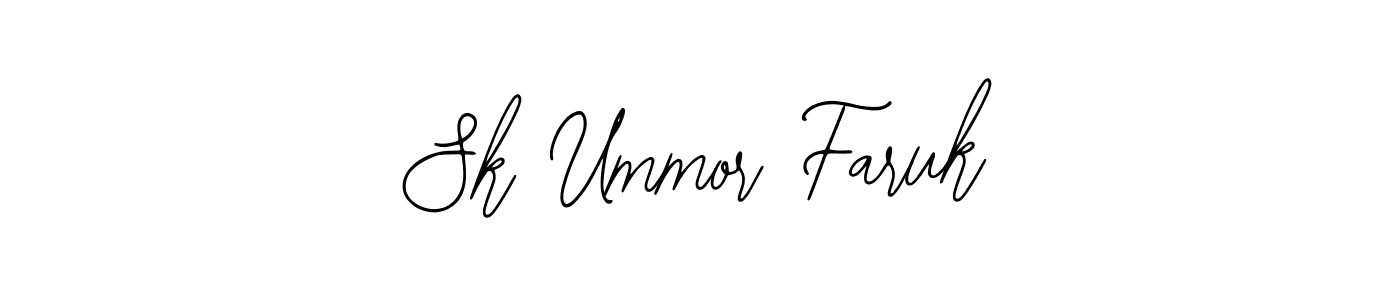 The best way (Bearetta-2O07w) to make a short signature is to pick only two or three words in your name. The name Sk Ummor Faruk include a total of six letters. For converting this name. Sk Ummor Faruk signature style 12 images and pictures png