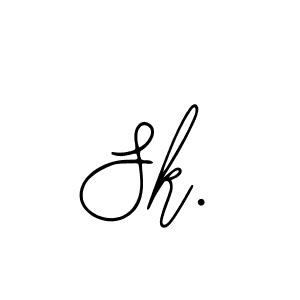 Make a beautiful signature design for name Sk.. Use this online signature maker to create a handwritten signature for free. Sk. signature style 12 images and pictures png