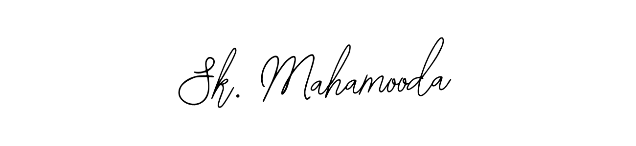 How to make Sk. Mahamooda name signature. Use Bearetta-2O07w style for creating short signs online. This is the latest handwritten sign. Sk. Mahamooda signature style 12 images and pictures png