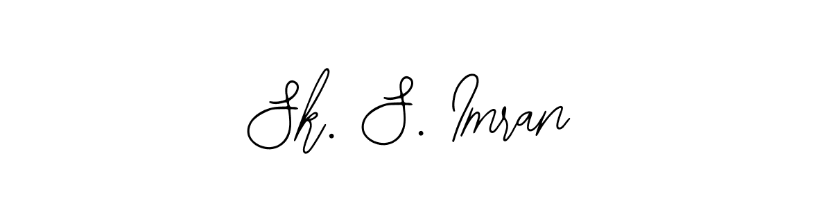 Use a signature maker to create a handwritten signature online. With this signature software, you can design (Bearetta-2O07w) your own signature for name Sk. S. Imran. Sk. S. Imran signature style 12 images and pictures png