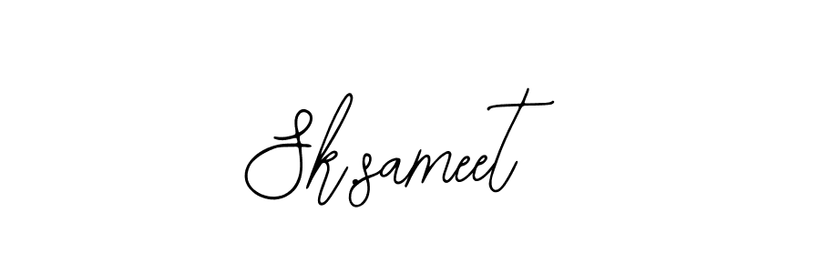 You can use this online signature creator to create a handwritten signature for the name Sk.sameet. This is the best online autograph maker. Sk.sameet signature style 12 images and pictures png