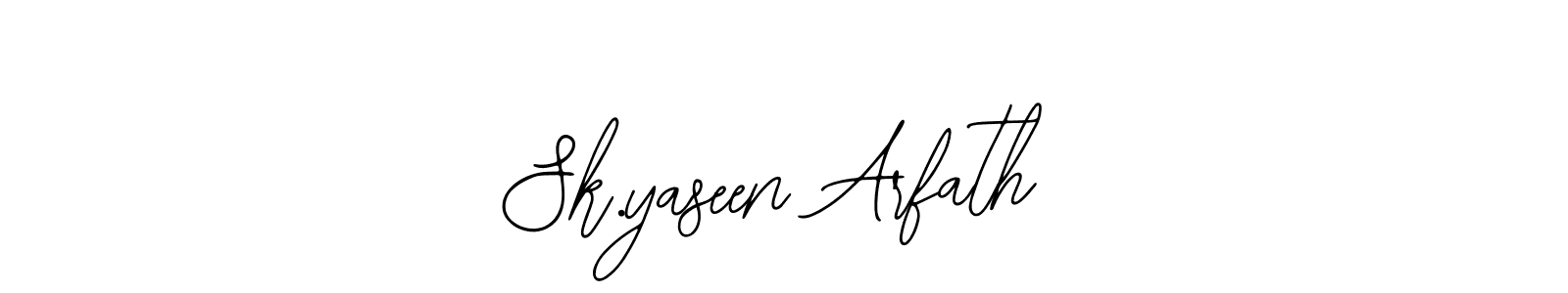 You can use this online signature creator to create a handwritten signature for the name Sk.yaseen Arfath. This is the best online autograph maker. Sk.yaseen Arfath signature style 12 images and pictures png