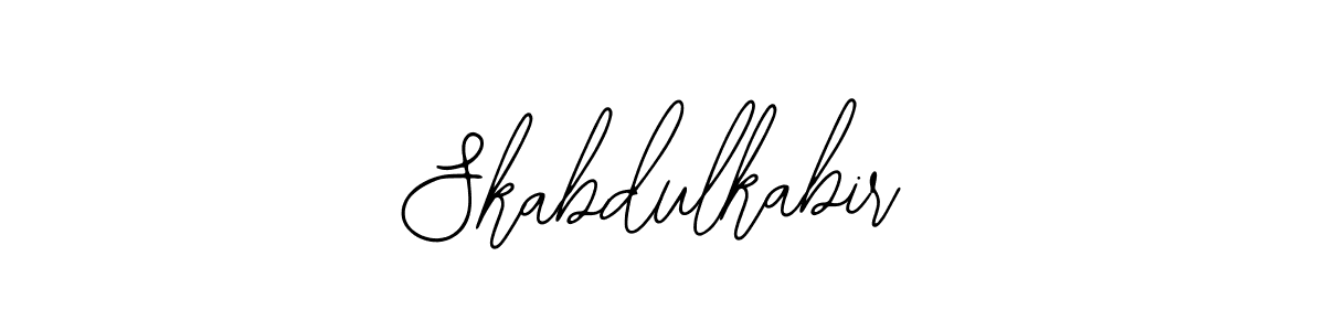 How to make Skabdulkabir name signature. Use Bearetta-2O07w style for creating short signs online. This is the latest handwritten sign. Skabdulkabir signature style 12 images and pictures png