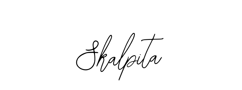 Also You can easily find your signature by using the search form. We will create Skalpita name handwritten signature images for you free of cost using Bearetta-2O07w sign style. Skalpita signature style 12 images and pictures png