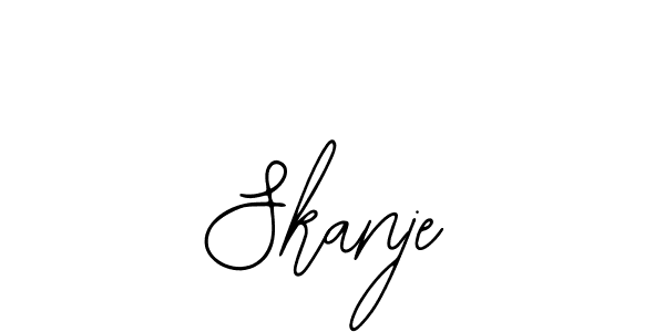 It looks lik you need a new signature style for name Skanje. Design unique handwritten (Bearetta-2O07w) signature with our free signature maker in just a few clicks. Skanje signature style 12 images and pictures png