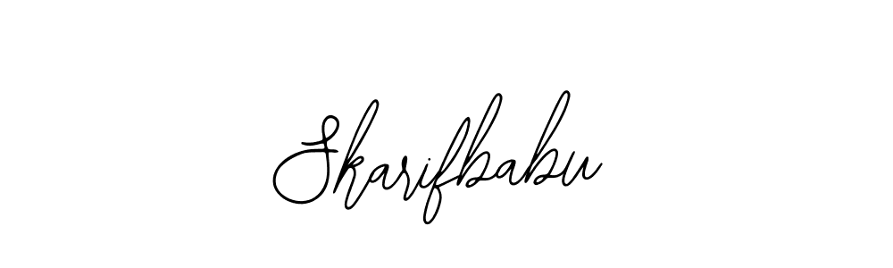 Make a beautiful signature design for name Skarifbabu. With this signature (Bearetta-2O07w) style, you can create a handwritten signature for free. Skarifbabu signature style 12 images and pictures png