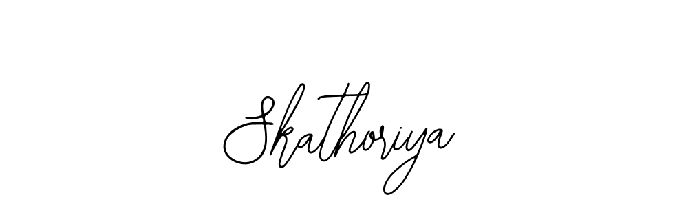 Create a beautiful signature design for name Skathoriya. With this signature (Bearetta-2O07w) fonts, you can make a handwritten signature for free. Skathoriya signature style 12 images and pictures png
