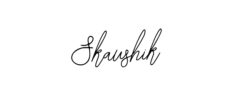 Bearetta-2O07w is a professional signature style that is perfect for those who want to add a touch of class to their signature. It is also a great choice for those who want to make their signature more unique. Get Skaushik name to fancy signature for free. Skaushik signature style 12 images and pictures png