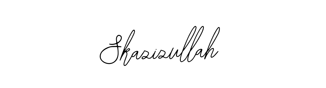 Design your own signature with our free online signature maker. With this signature software, you can create a handwritten (Bearetta-2O07w) signature for name Skazizullah. Skazizullah signature style 12 images and pictures png