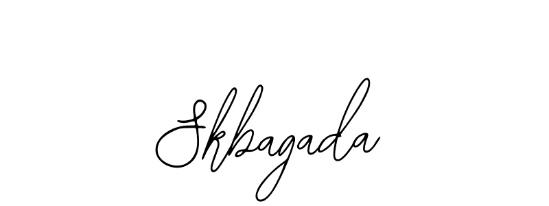 Skbagada stylish signature style. Best Handwritten Sign (Bearetta-2O07w) for my name. Handwritten Signature Collection Ideas for my name Skbagada. Skbagada signature style 12 images and pictures png