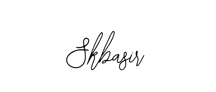 How to Draw Skbasir signature style? Bearetta-2O07w is a latest design signature styles for name Skbasir. Skbasir signature style 12 images and pictures png