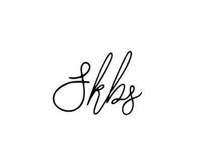 You should practise on your own different ways (Bearetta-2O07w) to write your name (Skbs) in signature. don't let someone else do it for you. Skbs signature style 12 images and pictures png