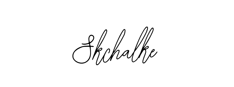 Skchalke stylish signature style. Best Handwritten Sign (Bearetta-2O07w) for my name. Handwritten Signature Collection Ideas for my name Skchalke. Skchalke signature style 12 images and pictures png