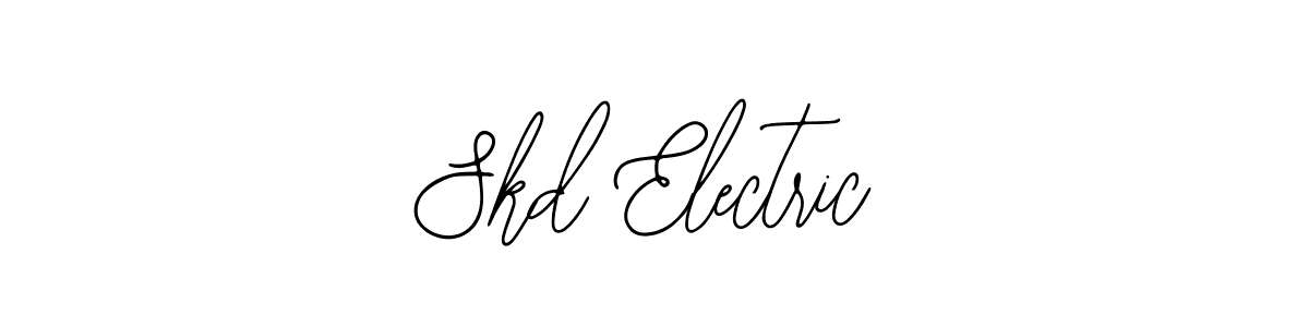 Use a signature maker to create a handwritten signature online. With this signature software, you can design (Bearetta-2O07w) your own signature for name Skd Electric. Skd Electric signature style 12 images and pictures png