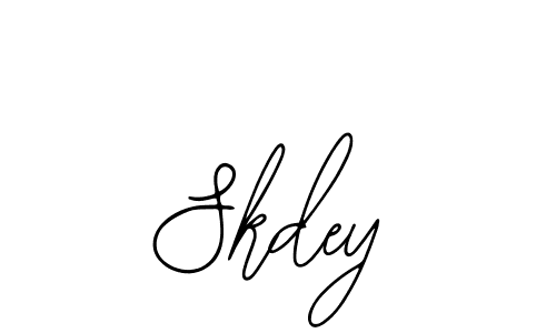 How to Draw Skdey signature style? Bearetta-2O07w is a latest design signature styles for name Skdey. Skdey signature style 12 images and pictures png