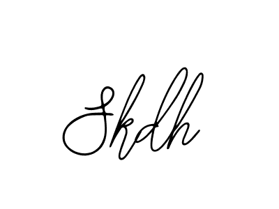 Make a beautiful signature design for name Skdh. With this signature (Bearetta-2O07w) style, you can create a handwritten signature for free. Skdh signature style 12 images and pictures png