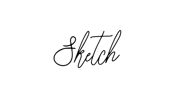 You should practise on your own different ways (Bearetta-2O07w) to write your name (Sketch) in signature. don't let someone else do it for you. Sketch signature style 12 images and pictures png