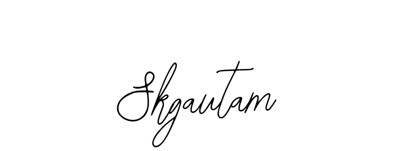 It looks lik you need a new signature style for name Skgautam. Design unique handwritten (Bearetta-2O07w) signature with our free signature maker in just a few clicks. Skgautam signature style 12 images and pictures png