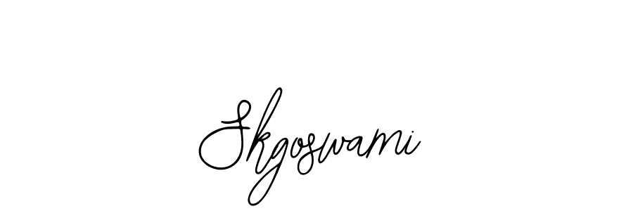 The best way (Bearetta-2O07w) to make a short signature is to pick only two or three words in your name. The name Skgoswami include a total of six letters. For converting this name. Skgoswami signature style 12 images and pictures png