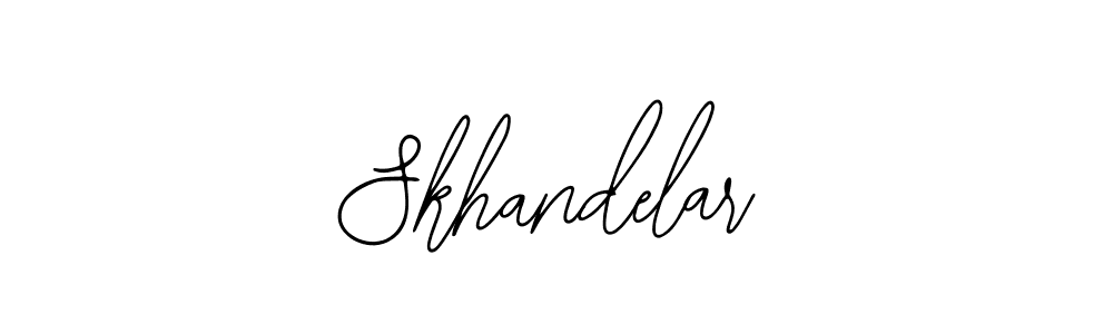 How to Draw Skhandelar signature style? Bearetta-2O07w is a latest design signature styles for name Skhandelar. Skhandelar signature style 12 images and pictures png