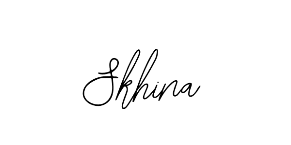The best way (Bearetta-2O07w) to make a short signature is to pick only two or three words in your name. The name Skhina include a total of six letters. For converting this name. Skhina signature style 12 images and pictures png
