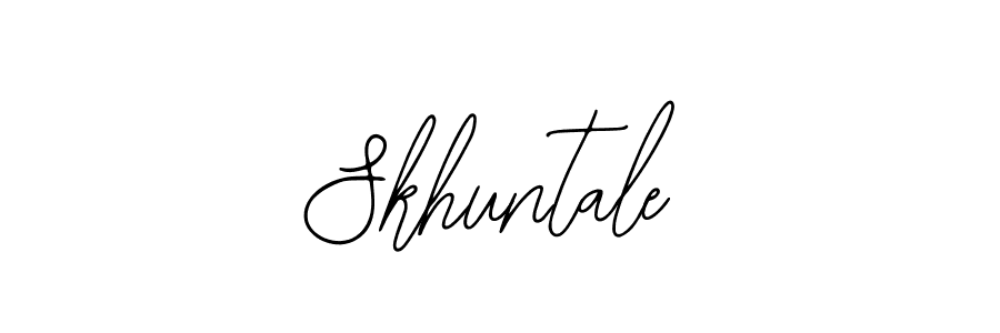 Similarly Bearetta-2O07w is the best handwritten signature design. Signature creator online .You can use it as an online autograph creator for name Skhuntale. Skhuntale signature style 12 images and pictures png