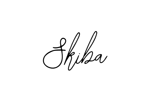 The best way (Bearetta-2O07w) to make a short signature is to pick only two or three words in your name. The name Skiba include a total of six letters. For converting this name. Skiba signature style 12 images and pictures png