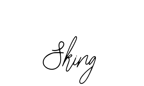 Design your own signature with our free online signature maker. With this signature software, you can create a handwritten (Bearetta-2O07w) signature for name Sking. Sking signature style 12 images and pictures png