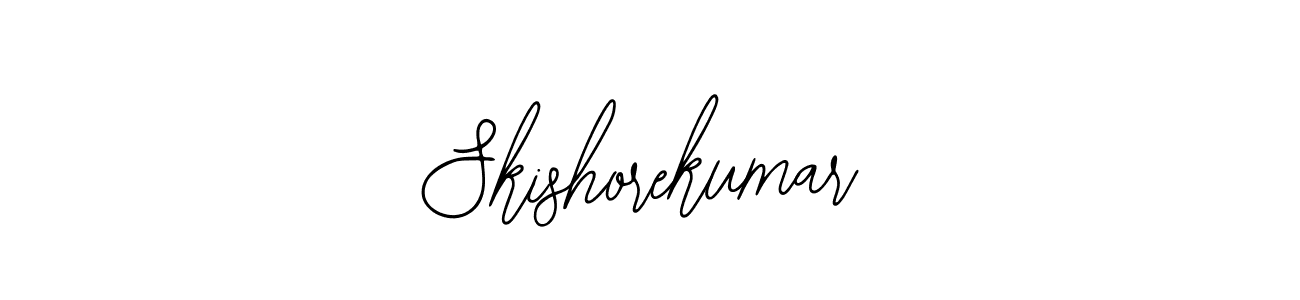 Also You can easily find your signature by using the search form. We will create Skishorekumar name handwritten signature images for you free of cost using Bearetta-2O07w sign style. Skishorekumar signature style 12 images and pictures png