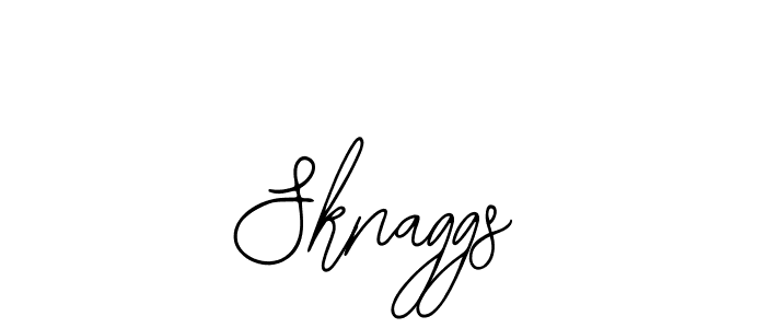 How to make Sknaggs signature? Bearetta-2O07w is a professional autograph style. Create handwritten signature for Sknaggs name. Sknaggs signature style 12 images and pictures png