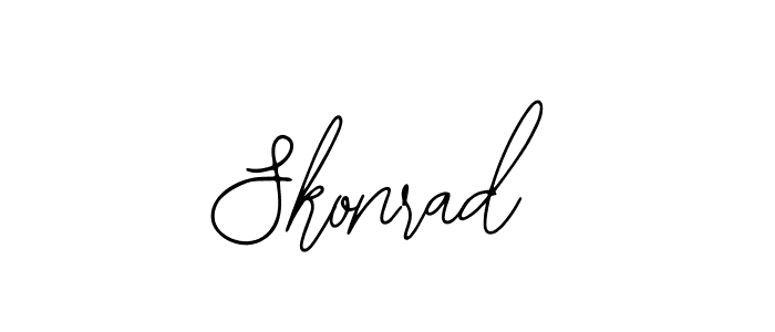 The best way (Bearetta-2O07w) to make a short signature is to pick only two or three words in your name. The name Skonrad include a total of six letters. For converting this name. Skonrad signature style 12 images and pictures png