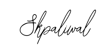 Give your name Skpaliwal an exquisite flair with the Bearetta-2O07w script font. Ideal for contracts, resumes, and formal letterheads. Skpaliwal signature style 12 images and pictures png