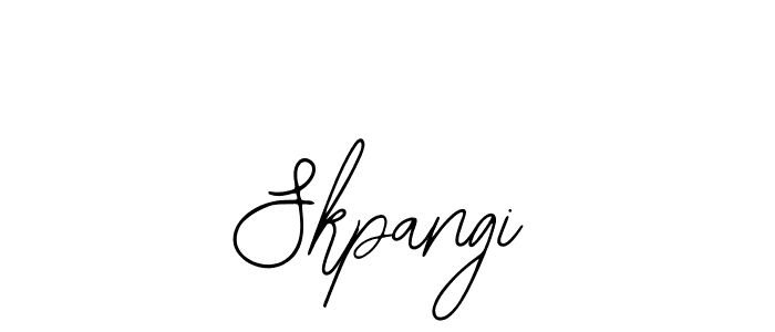 Make a beautiful signature design for name Skpangi. Use this online signature maker to create a handwritten signature for free. Skpangi signature style 12 images and pictures png