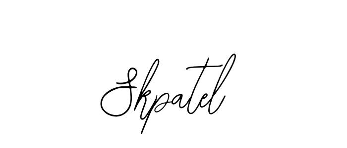 How to make Skpatel signature? Bearetta-2O07w is a professional autograph style. Create handwritten signature for Skpatel name. Skpatel signature style 12 images and pictures png