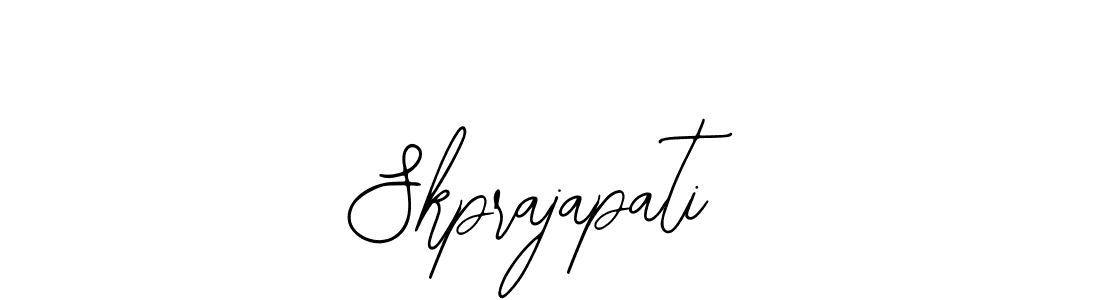 How to make Skprajapati name signature. Use Bearetta-2O07w style for creating short signs online. This is the latest handwritten sign. Skprajapati signature style 12 images and pictures png