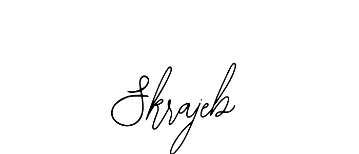 You should practise on your own different ways (Bearetta-2O07w) to write your name (Skrajeb) in signature. don't let someone else do it for you. Skrajeb signature style 12 images and pictures png