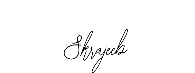 if you are searching for the best signature style for your name Skrajeeb. so please give up your signature search. here we have designed multiple signature styles  using Bearetta-2O07w. Skrajeeb signature style 12 images and pictures png