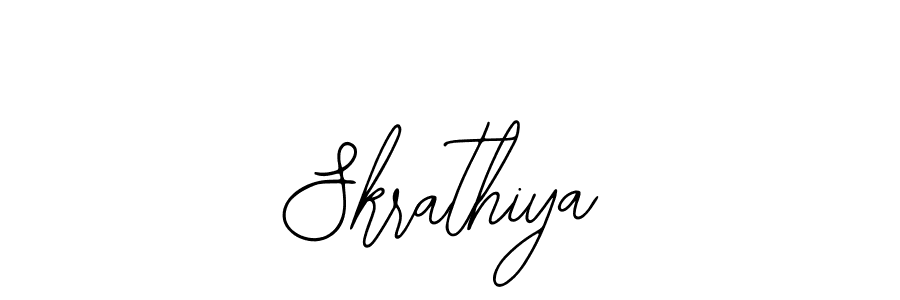 You can use this online signature creator to create a handwritten signature for the name Skrathiya. This is the best online autograph maker. Skrathiya signature style 12 images and pictures png