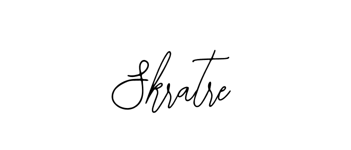 Use a signature maker to create a handwritten signature online. With this signature software, you can design (Bearetta-2O07w) your own signature for name Skratre. Skratre signature style 12 images and pictures png
