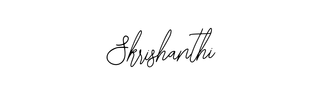 Make a beautiful signature design for name Skrishanthi. Use this online signature maker to create a handwritten signature for free. Skrishanthi signature style 12 images and pictures png